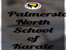Tablet Screenshot of karatekids.co.nz